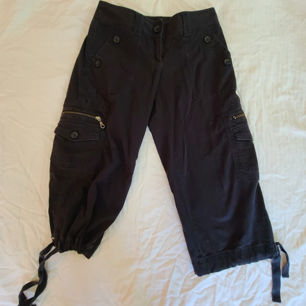 Loft Marisa Cropped Pants Shorts Capris NWOT